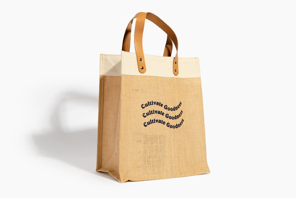 
                  
                    Load image into Gallery viewer, &amp;quot;Cultivate Goodness&amp;quot; Farmer&amp;#39;s Market Tote
                  
                